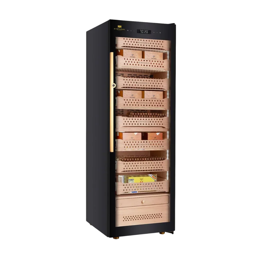 Electric cigar humidor cabinets for collectors in the UAE