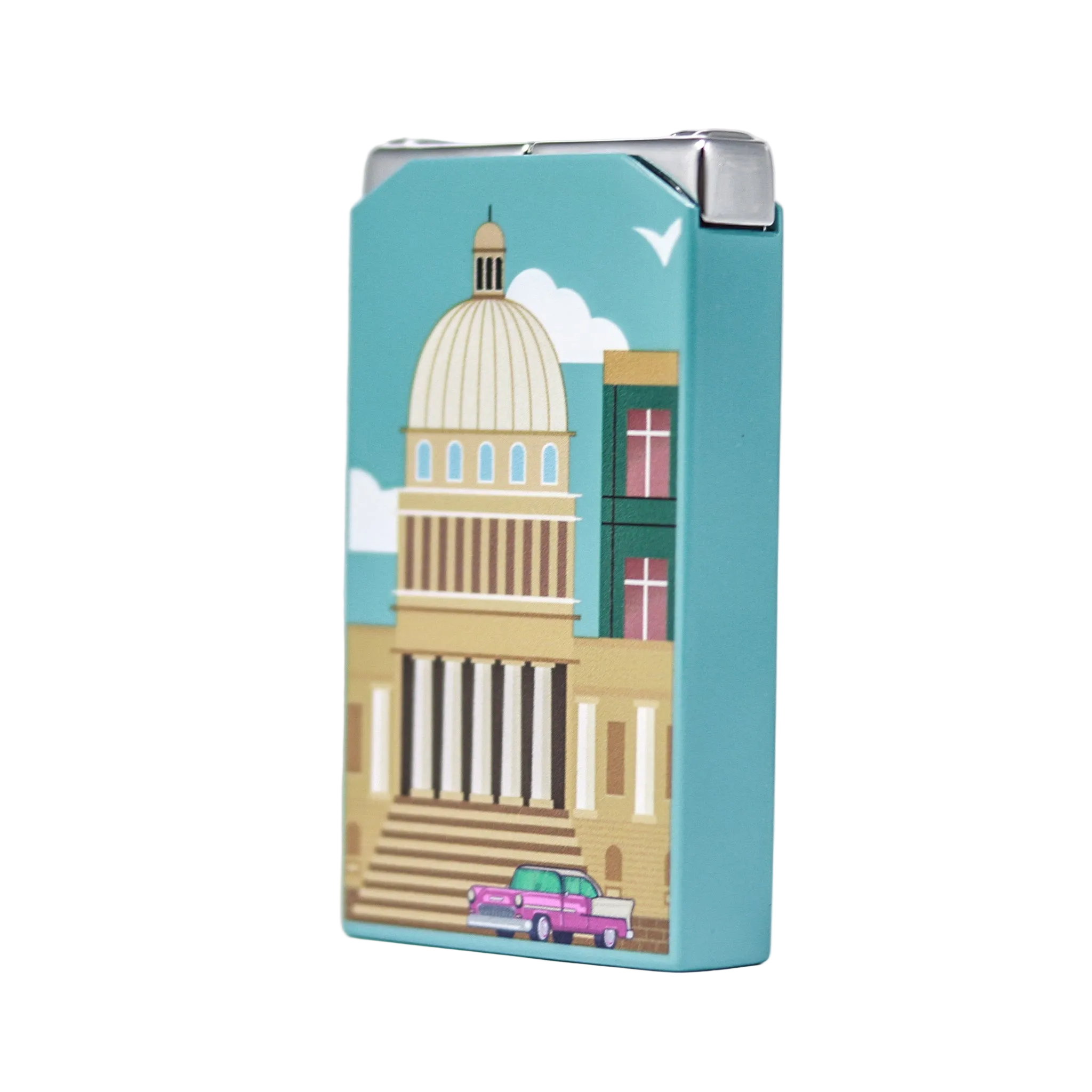 Hemingway Electric Humidor Cigar LIghter Limited Edition side view with transparent background