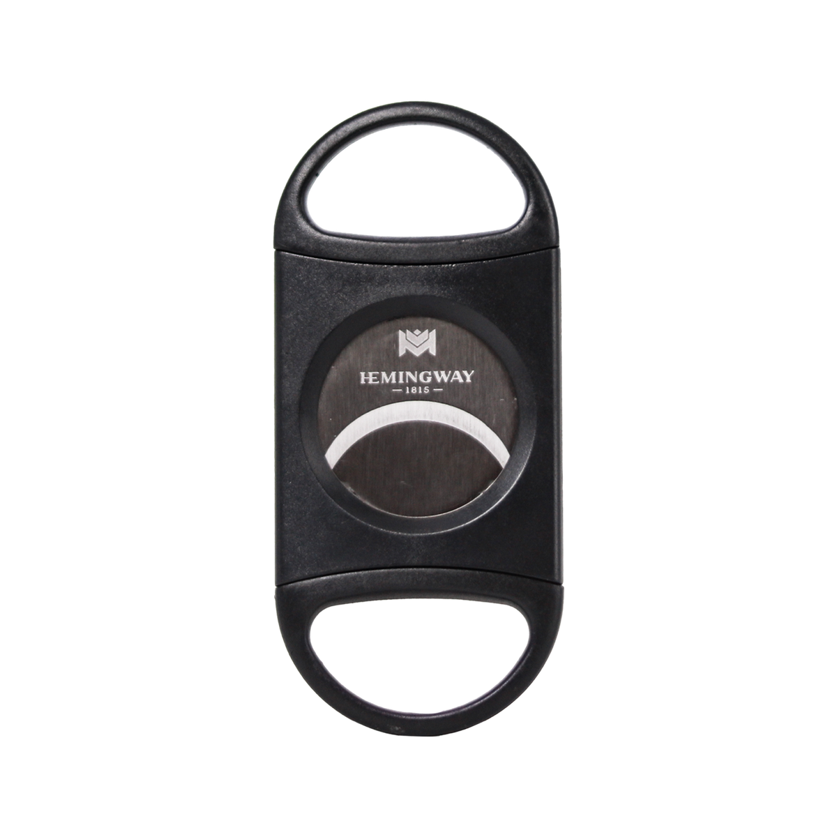 Double Blade Cigar Cutter – Black Stainless Steel