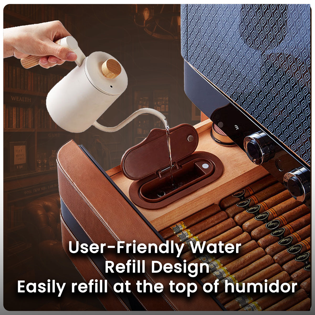 Afidano Electric Cigar Humidor L8 9th Photo