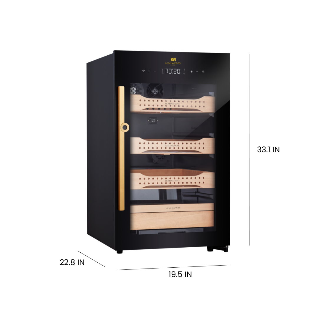 Afidano B2 electric humidor Dimension