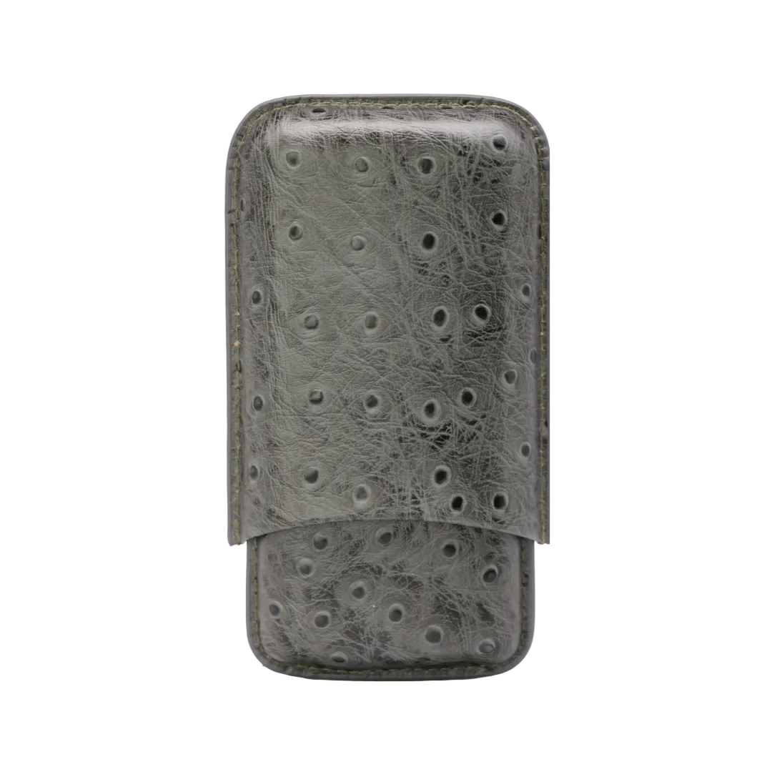 Gray textured phone case on a white background Back View