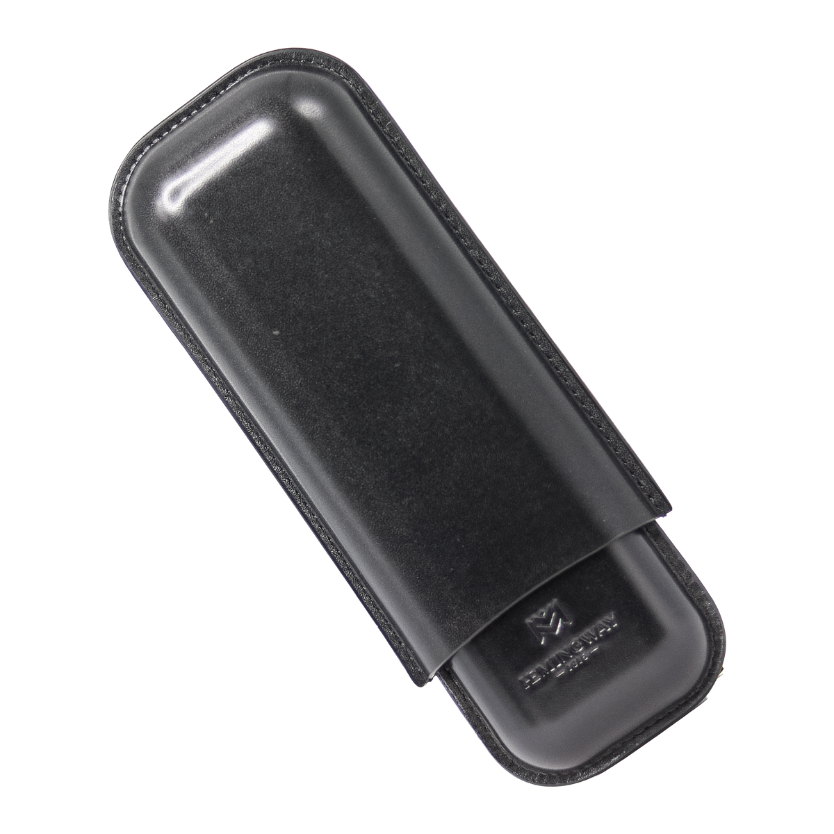 Premium Leather Cigar Case – Black Edition