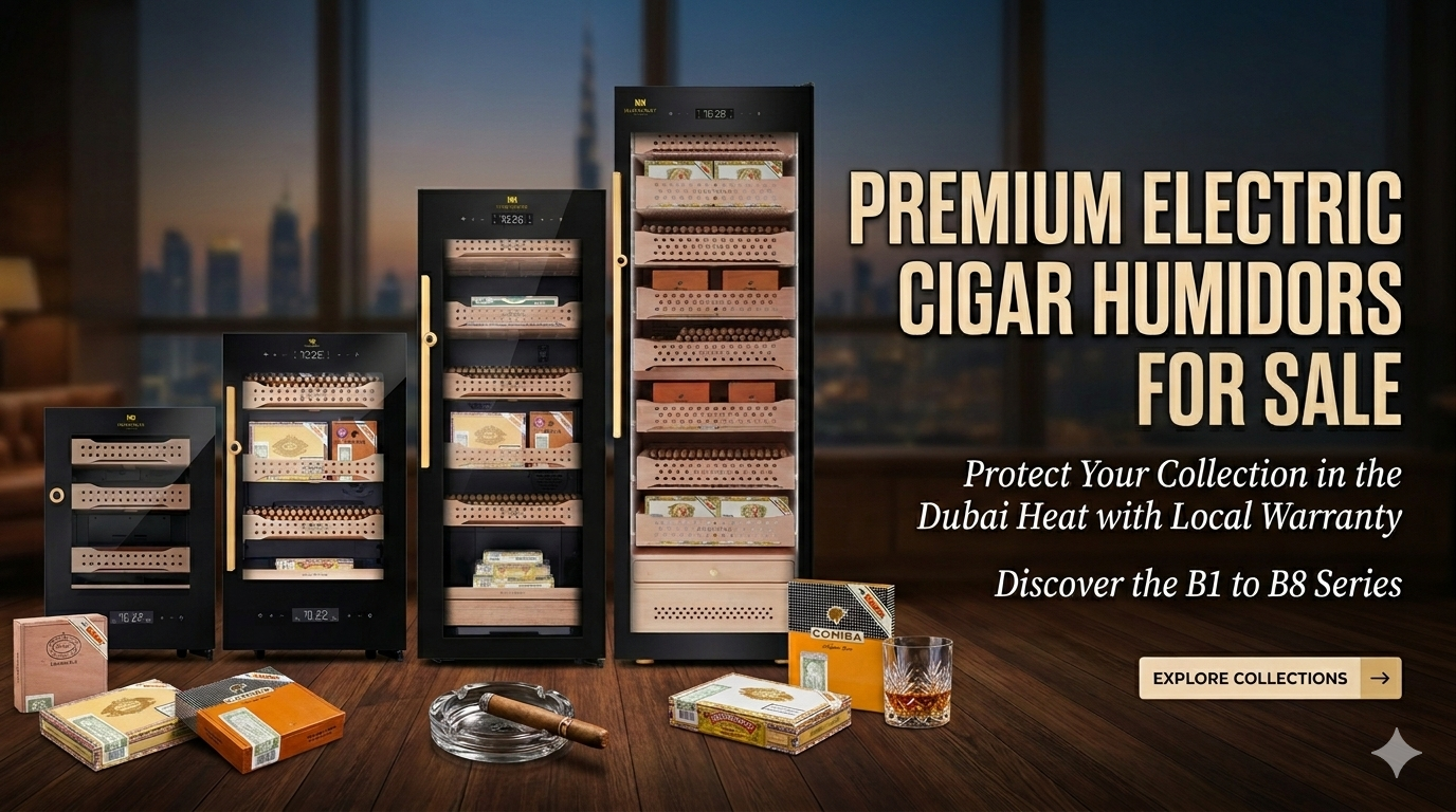Premium Electric Cigar Humidors for Sale: The Dubai Collector’s Guide