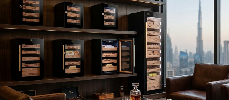 Premium Electric Cigar Humidors for Sale: The Dubai Collector’s Guide
