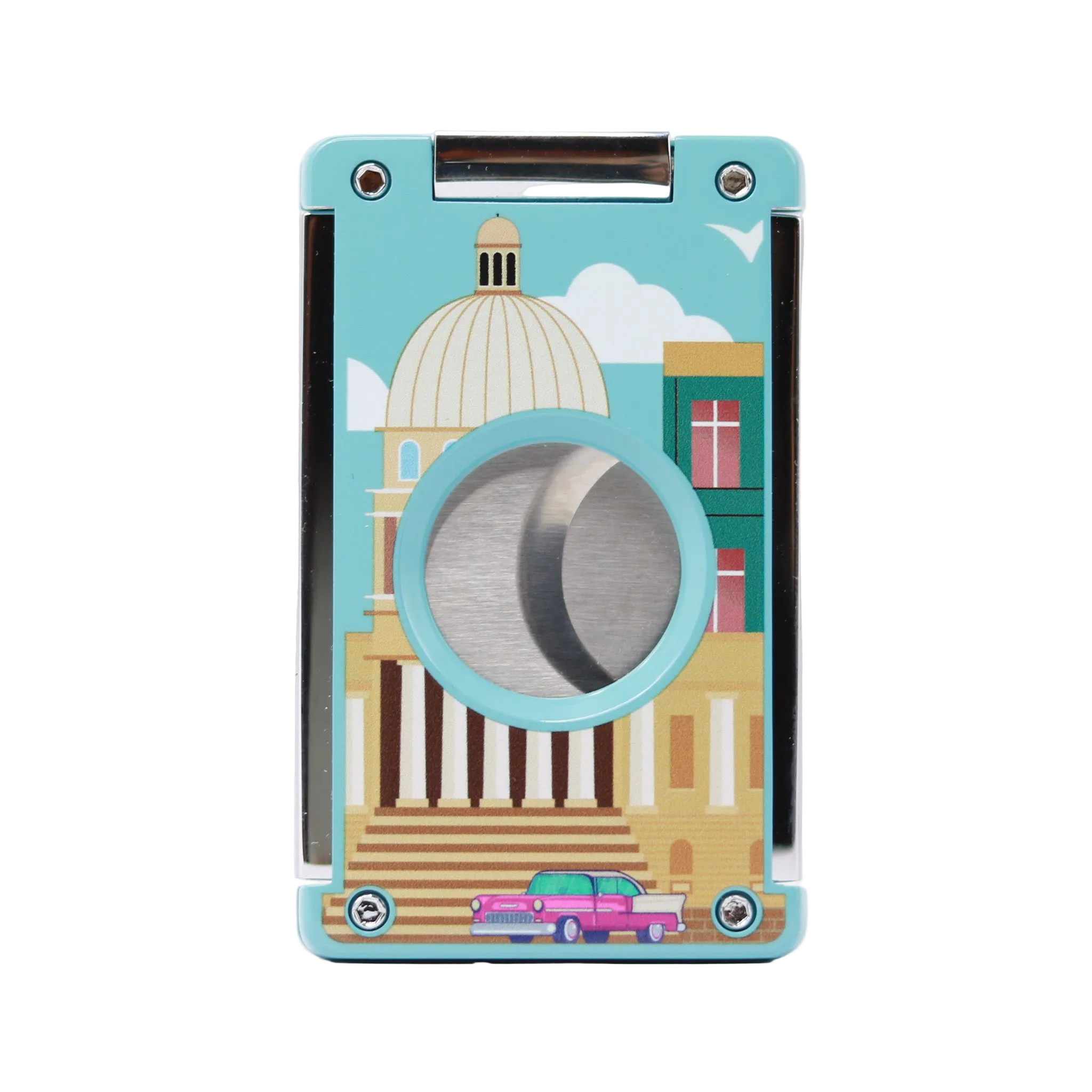 Hemingway Cigar Cutter view with transparent background