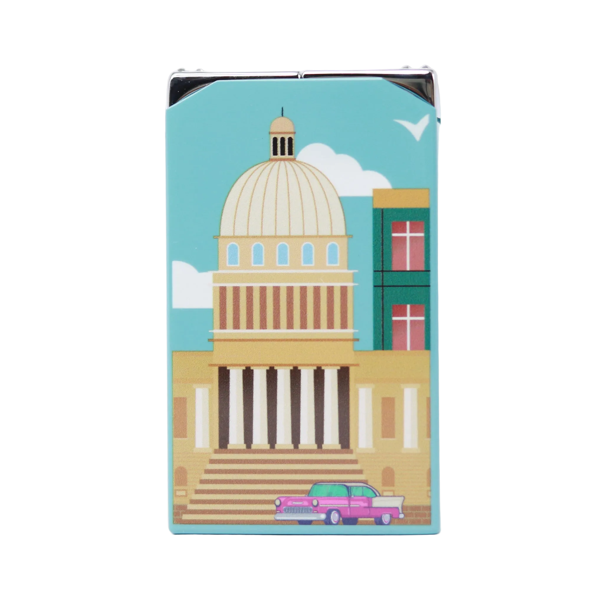 Hemingway Electric Humidor Cigar LIghter Limited Edition front view with transparent background