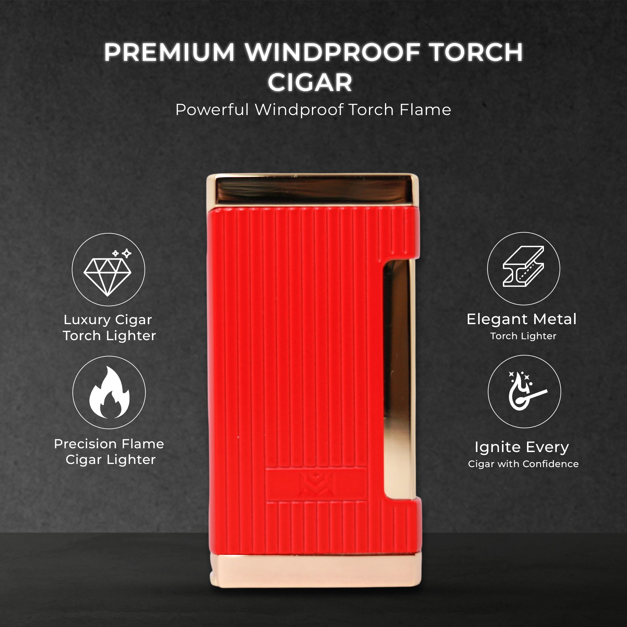 Red 4-Piece Accessory Bundle