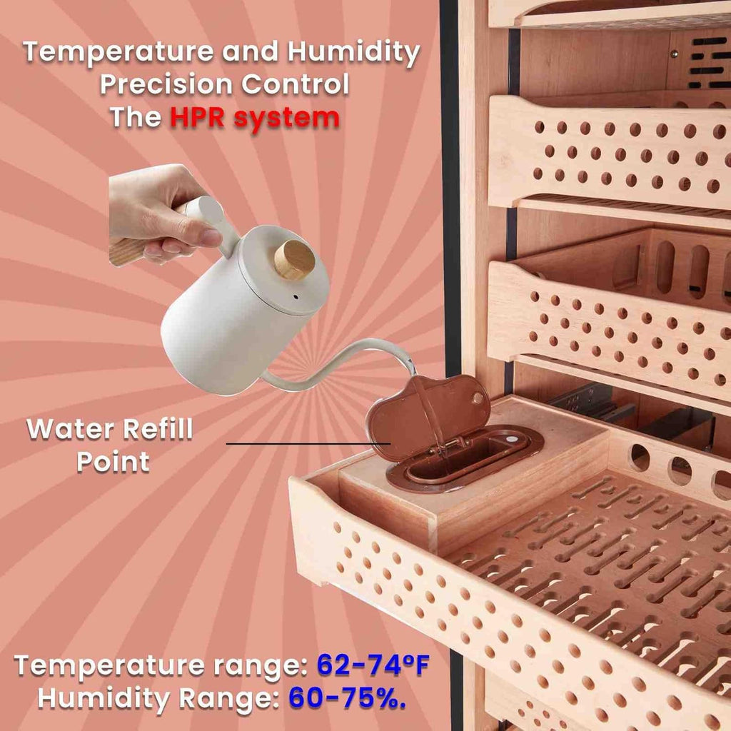 Hemingway Electric Cigar Humidor B6