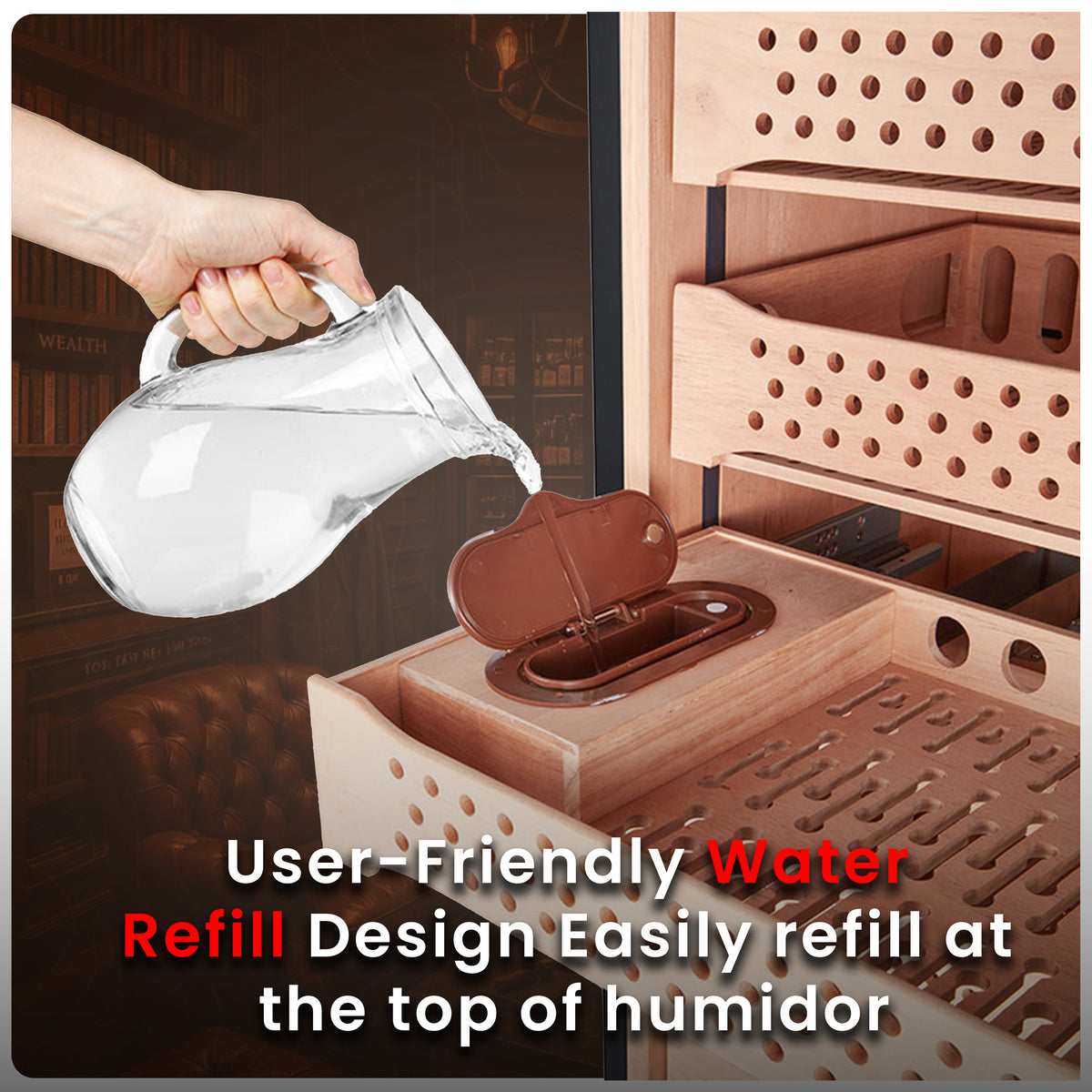 Afidano Electric Cigar Humidor C8 8th Photo