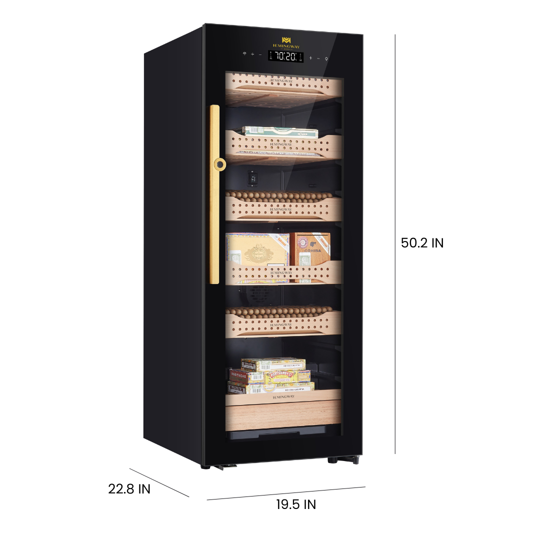 Electric cigar humidor B4 Product Dimension