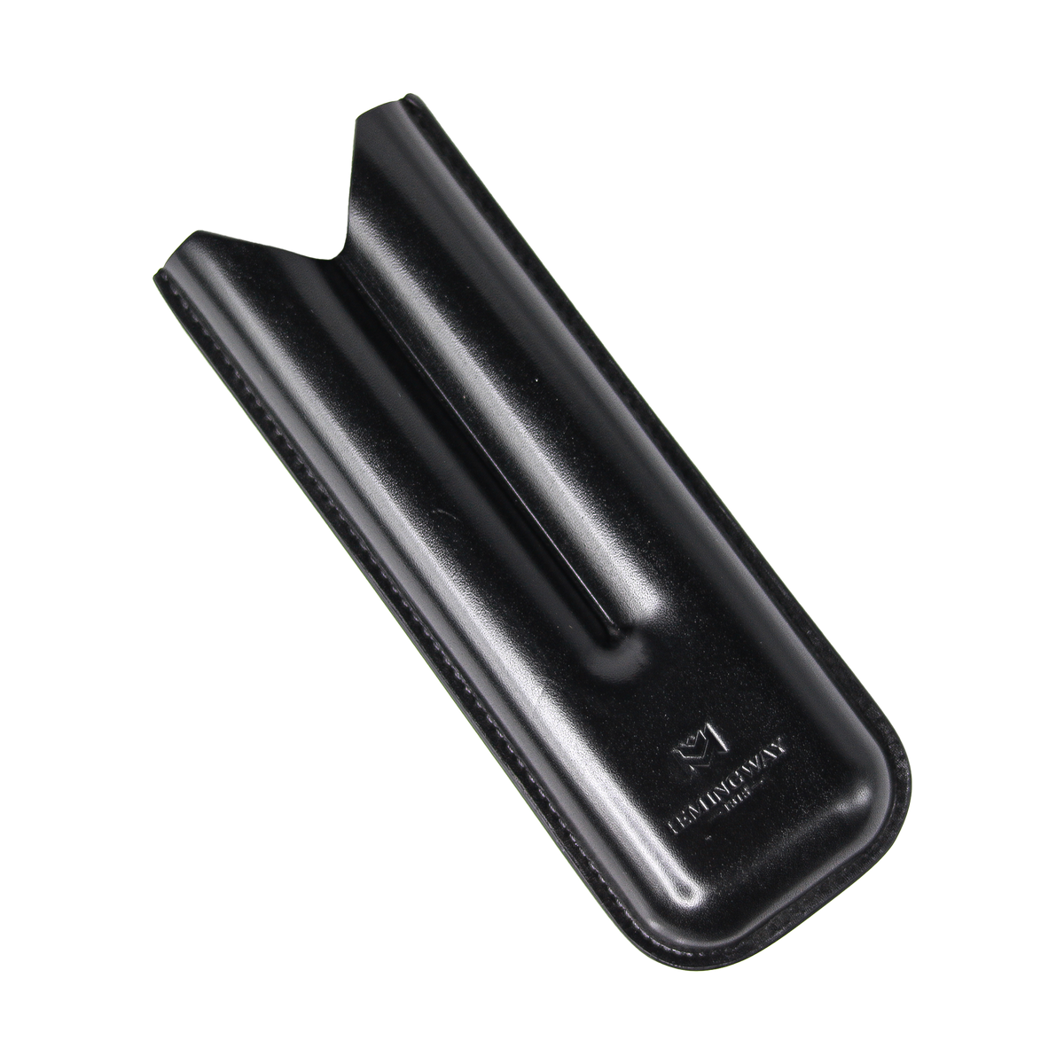 Premium Leather Cigar Case – Black Edition