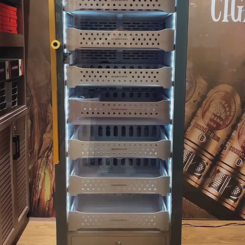 Hemingway Electric Humidor B6 Video
